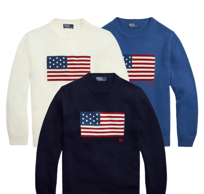 Ralph Lauren flag sweather - supplier - Luki