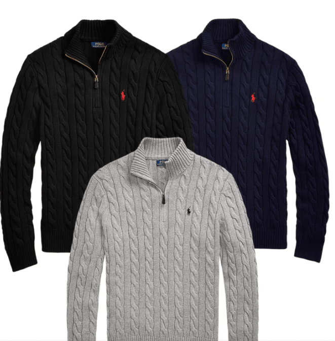 Ralph Lauren quarter zip - supplier - Luki
